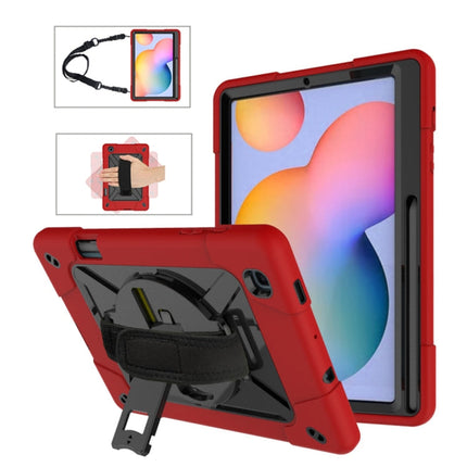 Contrast Color Robot Silicone + PC Tablet Case, For Samsung Galaxy Tab S6 Lite P610, For Samsung Galaxy Tab A 8.4 T307