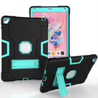 For iPad 6 / iPad Pro 9.7 2016 / Black + Mint Green