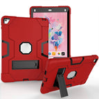 For iPad 6 / iPad Pro 9.7 2016 / Red + Black