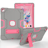 Contrast Color Robot Silicone + PC Tablet Case, For iPad 6 / iPad Pro 9.7 2016