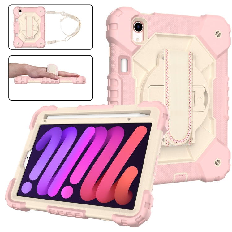 Contrast Color Robot Silicone + PC Tablet Case, For iPad mini 2024 / mini 6, For iPad mini 6