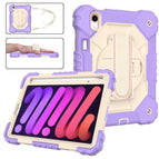 For iPad mini 2024 / mini 6 / Purple+Beige