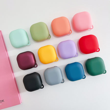 Earphone PC Solid Color Frosted Protective Case