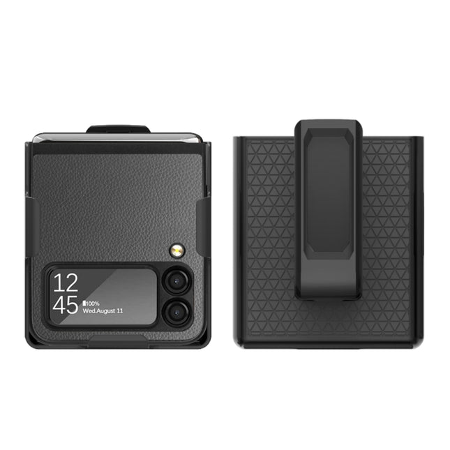 Litchi Texture Shockproof Phone Case, For Samsung Galaxy Z Flip3 5G