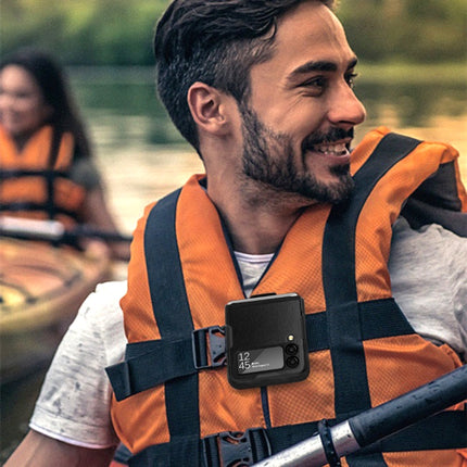 Litchi Texture Shockproof Phone Case, For Samsung Galaxy Z Flip3 5G