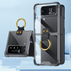GKK Airbag Protective Phone Case with Ring, For Samsung Galaxy Z Flip4