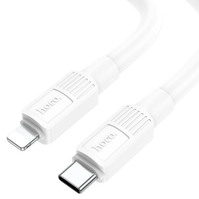 hoco X84 20W USB-C / Type-C to 8 Pin Solid PD Charging Data Cable，Length：1m