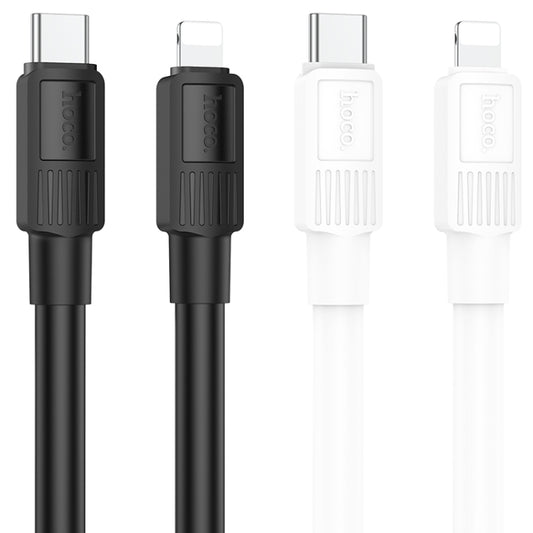 hoco X84 20W USB-C / Type-C to 8 Pin Solid PD Charging Data Cable，Length：1m