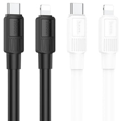hoco X84 20W USB-C / Type-C to 8 Pin Solid PD Charging Data Cable，Length：1m