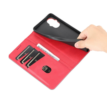 AZNS Magnetic Calf Texture Flip Leather Phone Case