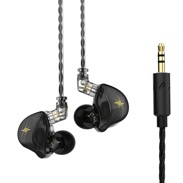 QKZ ZXT Sports In-ear Wired Control Plug HIFI Stereo Stage Monitor Earphone, Standard Version, with Mic