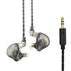 QKZ ZXT Sports In-ear Wired Control Plug HIFI Stereo Stage Monitor Earphone