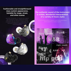 QKZ ZXT Sports In-ear Wired Control Plug HIFI Stereo Stage Monitor Earphone