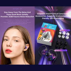 QKZ ZXT Sports In-ear Wired Control Plug HIFI Stereo Stage Monitor Earphone