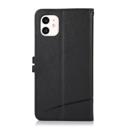 Cross Texture Horizontal Flip Leather Phone Case, For iPhone 11