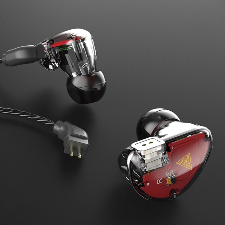 QKZ VK5 In-ear Dynamic Subwoofer Wire-controlled HiFi Sports Earphone with Mic