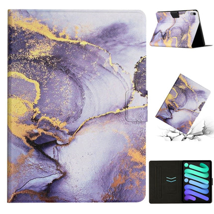 Marble Pattern Smart Leather Tablet Case, For iPad mini 2024 / mini 6