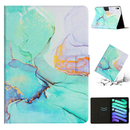 Marble Pattern Smart Leather Tablet Case, For iPad mini 2024 / mini 6
