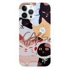 For iPhone 13 Pro Max / Stacked Cats