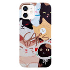 For iPhone 11 / Stacked Cats