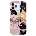 For iPhone 11 Pro Max / Stacked Cats