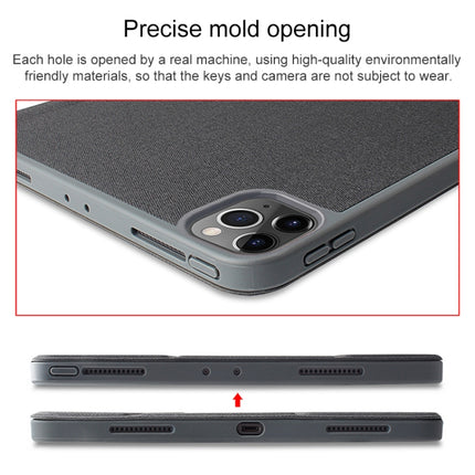 Mutural YASHI Series Ultra-thin TPU + PU Horizontal Flip Leather Case with Holder & Sleep / Wake-up Function & Pen Slot, For iPad Pro 12.9 inch (2020)