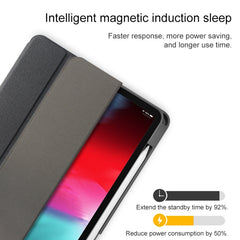 Mutural YASHI Series Ultra-thin TPU + PU Horizontal Flip Leather Case with Holder & Sleep / Wake-up Function & Pen Slot, For iPad Pro 12.9 inch (2020)