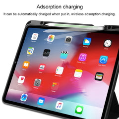 Mutural YASHI Series Ultra-thin TPU + PU Horizontal Flip Leather Case with Holder & Sleep / Wake-up Function & Pen Slot, For iPad Pro 12.9 inch (2020)