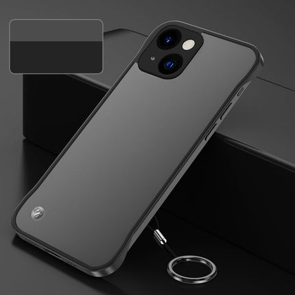 Metal Lens Frosted Finger Ring Strap Phone Case, For iPhone 14, For iPhone 14 Plus, For iPhone 14 Pro, For iPhone 14 Pro Max