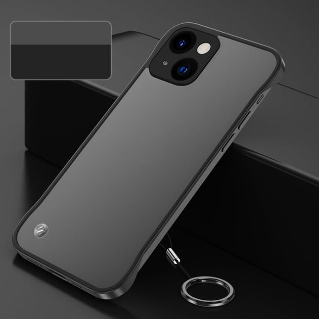 Metal Lens Frosted Finger Ring Strap Phone Case, For iPhone 14, For iPhone 14 Plus, For iPhone 14 Pro, For iPhone 14 Pro Max