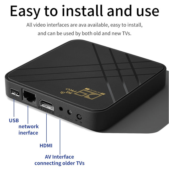 D9 PRO 2.4G/5G WIFI 4K HD Android TV Box, D9 PRO UK Plug, D9 PRO AU Plug, D9 PRO US Plug, D9 PRO EU Plug