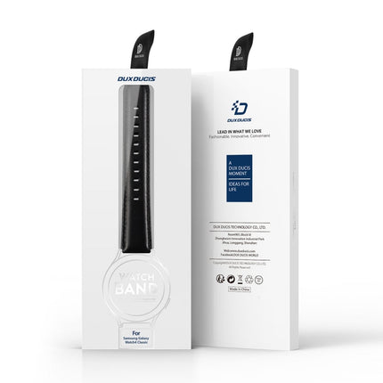 DUX DUCIS 22mm Genuine Leather Watch Band For Samsung Galaxy/Huawei/Honor/Xiaomi Watch, 22mm