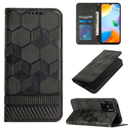 Football Texture Magnetic Leather Flip Phone Case, For Xiaomi Redmi 10C / 10 India, For Xiaomi Redmi 10A, For Xiaomi Redmi Note 11 Global 2022 / Note 11S 4G, For Xiaomi Redmi Note 11 Pro 5G / 4G Global 2022 / Note 11 Pro+ India