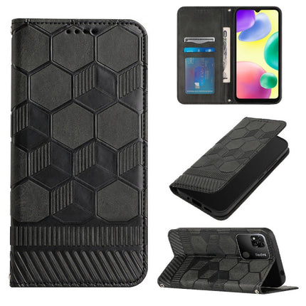 Football Texture Magnetic Leather Flip Phone Case, For Xiaomi Redmi 10C / 10 India, For Xiaomi Redmi 10A, For Xiaomi Redmi Note 11 Global 2022 / Note 11S 4G, For Xiaomi Redmi Note 11 Pro 5G / 4G Global 2022 / Note 11 Pro+ India