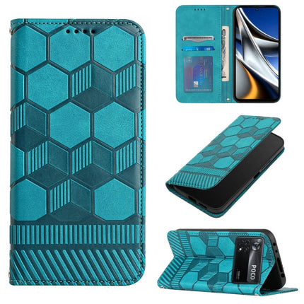 Football Texture Magnetic Leather Flip Phone Case, For Xiaomi Redmi Note 11T Pro, For Xiaomi Poco M4 5G, For Xiaomi Poco M4 Pro 4G, For Xiaomi Poco M4 Pro 5G