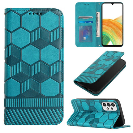 Football Texture Magnetic Leather Flip Phone Case, For Samsung Galaxy A23 5G, For Samsung Galaxy A33 5G, For Samsung Galaxy A53 5G, For Samsung Galaxy A73 5G