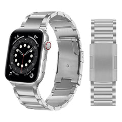 Titanium Alloy Watch Band For Apple Watch Series, 7 45mm / 6&SE&5&4 44mm / 3&2&1 42mm, 7 41mm / 6&SE&5&4 40mm / 3&2&1 38mm