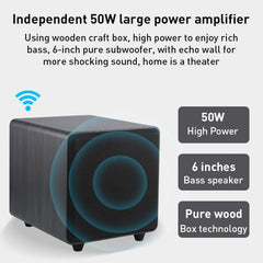 D90 Home Theater Audio Echo Wall Soundbar Subwoofer Audio