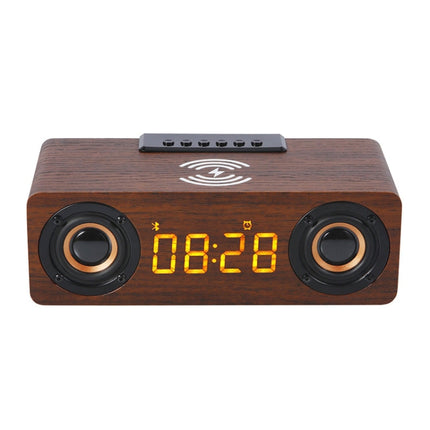 K1 Multifunctional Desktop Wooden Bluetooth Speaker Wireless Loudspeaker
