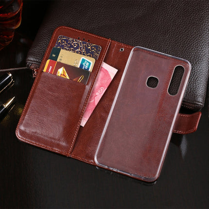 idewei Crazy Horse Texture Horizontal Flip Leather Case with Holder & Card Slots & Wallet