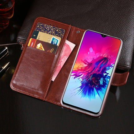 idewei Crazy Horse Texture Horizontal Flip Leather Case with Holder & Card Slots & Wallet
