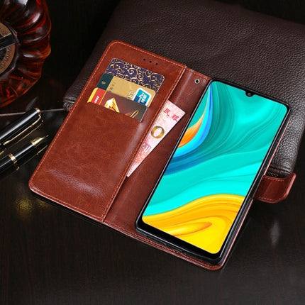 idewei Crazy Horse Texture Horizontal Flip Leather Case with Holder & Card Slots & Wallet