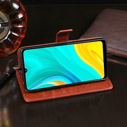 idewei Crazy Horse Texture Horizontal Flip Leather Case with Holder & Card Slots & Wallet