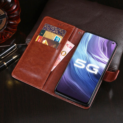 idewei Crazy Horse Texture Horizontal Flip Leather Case with Holder & Card Slots & Wallet