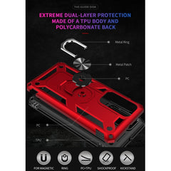 Shockproof TPU + PC Protective Case with 360 Degree Rotating Holder, For Huawei P40, For Galaxy A41, For Huawei P40 Pro, For Huawei P40 Lite