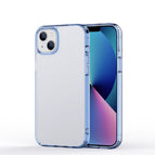 For iPhone 14 / Transparent Sierra Blue