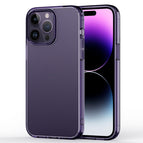 For iPhone 14 Pro / Transparent Purple