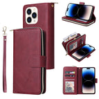 For iPhone 14 Pro Max / Wine Red