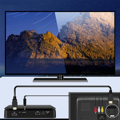 Kecag KC-708 Home Plug-in Mini HD DVD Player, Mini HD DVD Player(Black)