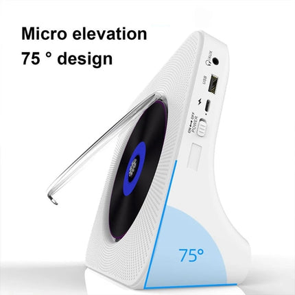 Kecag KC-806 Retro Bluetooth Music Disc Album CD Player, Plug-in Version, Rechargeable Version